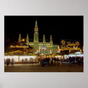 Wiener Christkindlmarkt Poster