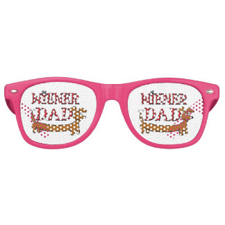 Wiener-Dad-Plain Retro Sunglasses