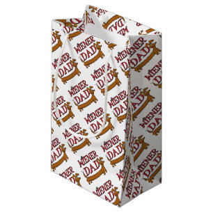 Wiener-Dad-Plain Small Gift Bag