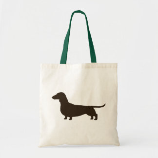 Wiener Dog Silhouette | Dachshund Lover's Tote Bag