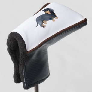 Wiener puppy golf head cover