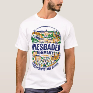 Wiesbaden Germany Landeshauptstadt Hessen Circular T-Shirt