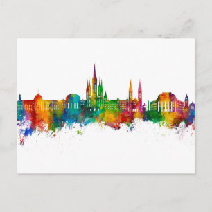 Wiesbaden Germany Skyline Postcard
