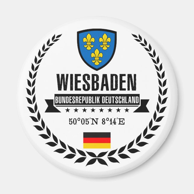 Wiesbaden Magnet (Front)