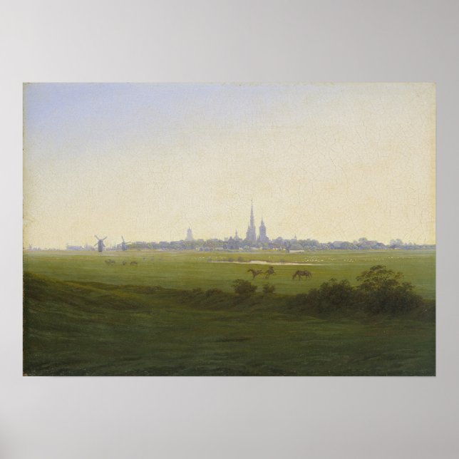 Wiesen bei Greifswald Poster (Front)