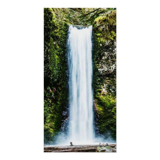 Wiesendanger Falls Painting Poster (Front)