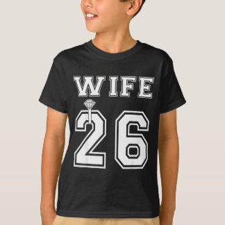 Wife 2026 husband matching engagement party T-Shirt