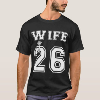 Wife 2026 husband matching engagement party T-Shirt