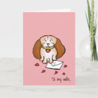 wife 40th ruby wedding anniversary cute dog