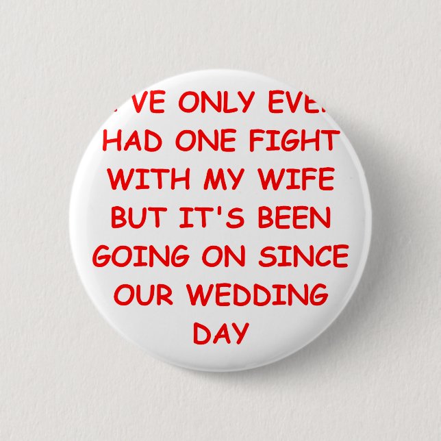 WIFE 6 CM ROUND BADGE (Front)