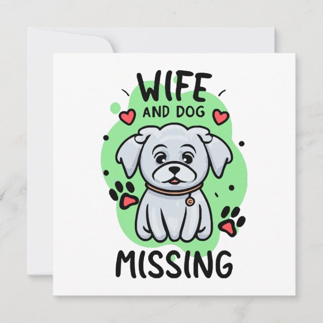 Wife and Dog Missing (Front)
