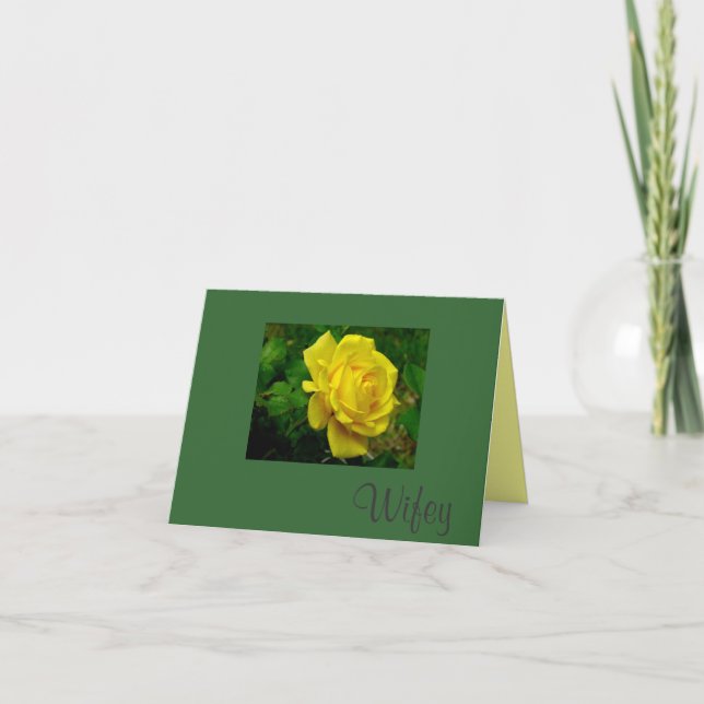 Wife Birthday Card (Front)