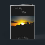Wife Birthday Card<br><div class="desc">customise this beautiful wife birthday card</div>