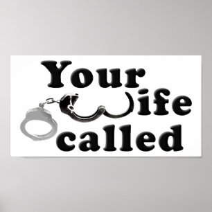 Wife Called Funny Poster