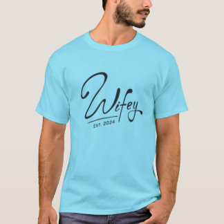 Wife Est. 2024 Just Married T-Shirt