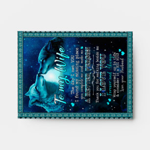 Wife Gifts   Letter To My Wife I Love You Forever Envelope