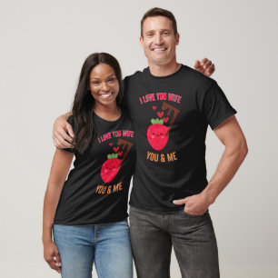 Wife-Love-Valentines-Chocolate-Personalzed-Custom T-Shirt