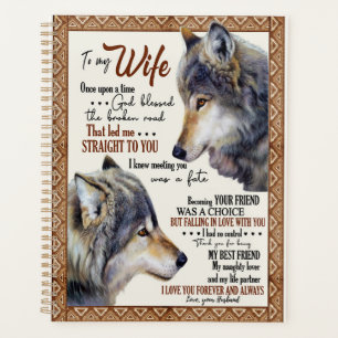 Wife Lover To My Wife I Love You Forever & Always Planner