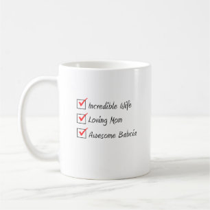 Wife Mom Babcia Polish Woman Coffee Mug