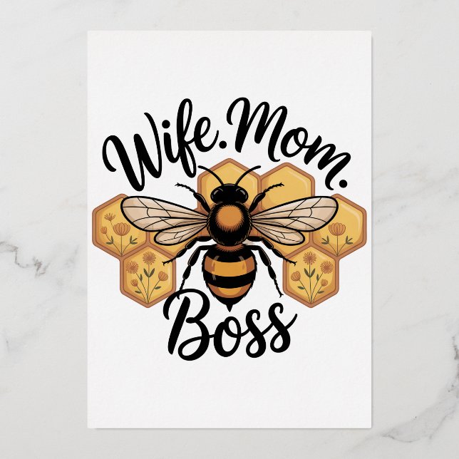 Wife. Mom. Boss (Front)