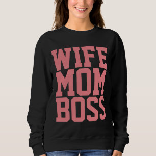 WIFE MOM BOSS LADIES T-SHIRTS