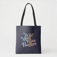 Wife Mum Boss Badass Funny Sarcastic Mother's Day