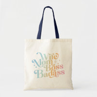 Wife Mum Boss Badass Funny Sarcastic Mother's Day