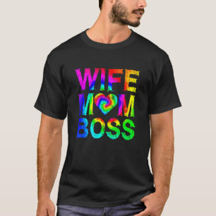 Wife Mum Boss CEO Business Owner Businesswoman Ent T-Shirt