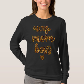 Wife Mum Boss Leopard Print  Mother's Day T-Shirt