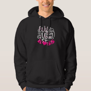 Wife Mum Boss Mama Mother Family Mothers Day Boss  Hoodie