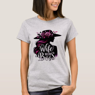 Wife Mum Boss T-Shirt