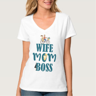 Wife Mum Boss T-Shirt