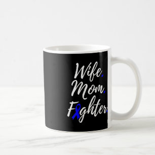Wife Mum Fighter Alopecia Areata Awareness Coffee Mug