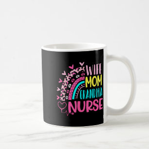 Wife mum grandma nurse mother day nurses day coffee mug