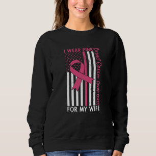 Wife Mum Mother Family Matching Breast Cancer Gift Sweatshirt