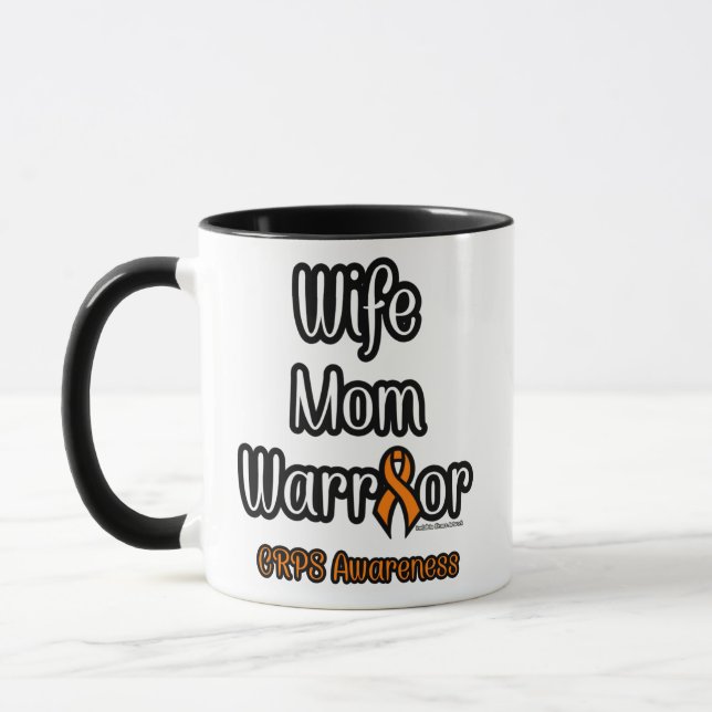 Wife Mum Warrior...CRPS Mug (Left)