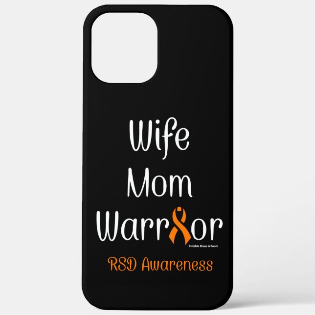 Wife Mum Warrior...RSD Case-Mate iPhone Case (Back)