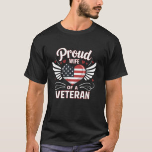 Wife Of A Veteran Tees - US Veteran's Wife - Meric