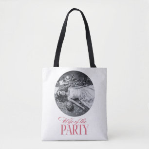 Wife of the Party Design Bride Party Tote Bag