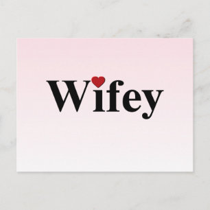 Wife Postcard