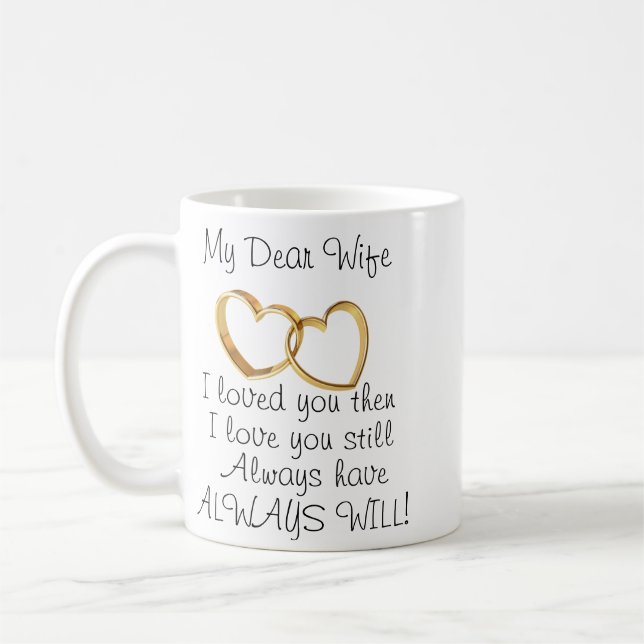 Wife's Mug - Gift For Wife (Left)