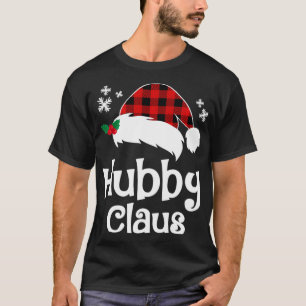 Wifey Claus & Hubby Claus Christmas Matching Coupl T-Shirt