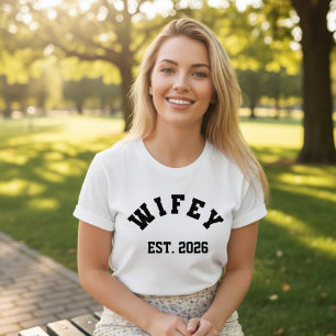 Wifey College  T-Shirt