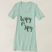 Wifey for Lifey Bride PJ Shirt