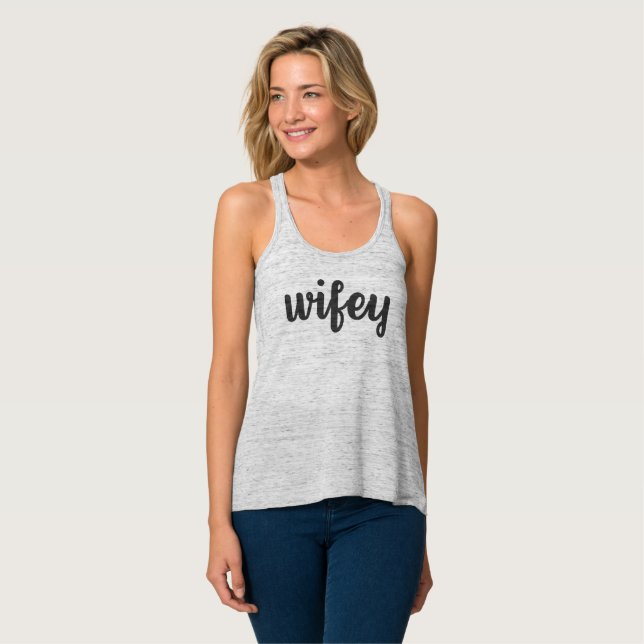 Wifey (Grey) Singlet (Front Full)