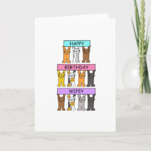 Wifey Happy Birthday Card