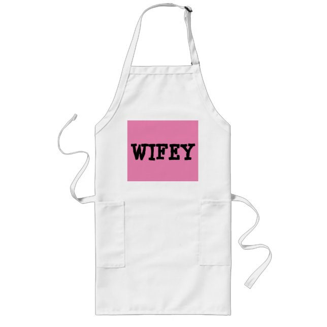 WIFEY kitchen apron (Front)