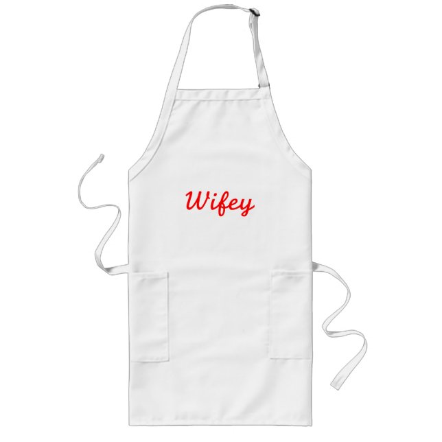 Wifey Long Apron (Front)