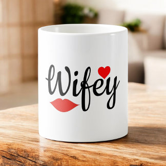 Wifey Matching Couple Coffee Mug