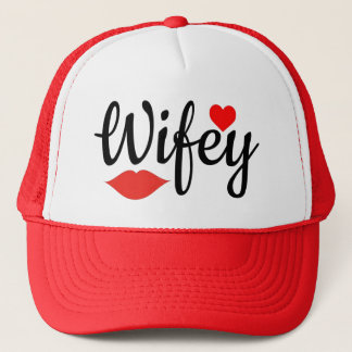 Wifey Matching Couple Trucker Hat